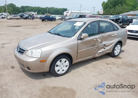 2008 Suzuki Forenza Convenience/Popular из США, поврежденный, VIN KL5JD56Z28K007436